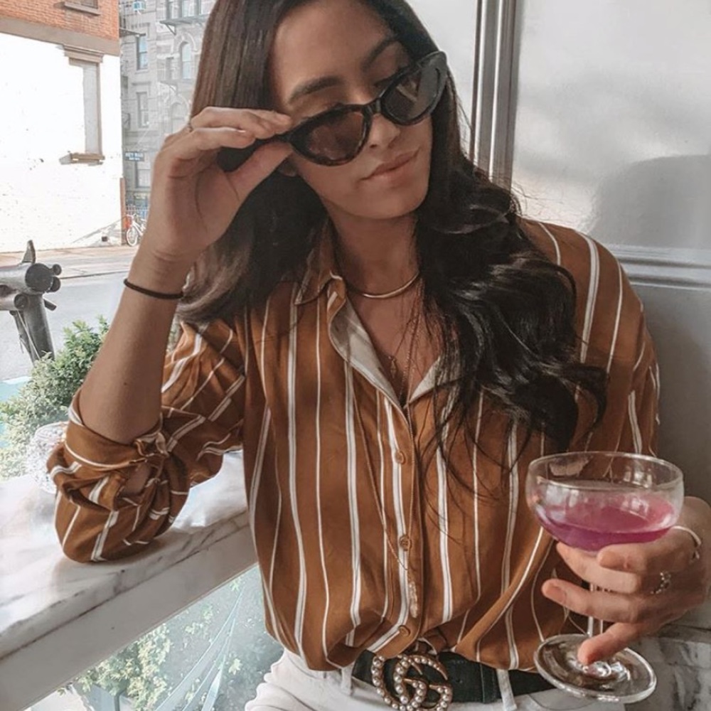 striped top